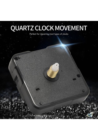 Gatherco Kendin Yap Saat Metal Doku Yaratıcı Duvar Saati Retro Duvar Saati Hareketi Aksesuarları Diğer