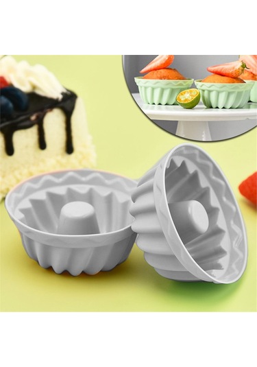 Gatherco Silikon Kek Kalıbı Gıda Sınıfı Pişirme, Kek Pişirme Kalıbı, Mutfak Pişirme, Pişirme Gereçleri Yapımı, Kekler İçin Kendin Yap Kek Pişirme Aleti