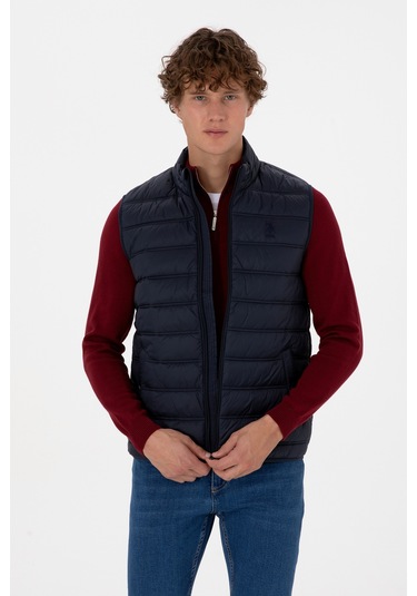 U.s. Polo Assn. Erkek Lacivert Yelek Dokuma 50310039-vr033 Lacivert