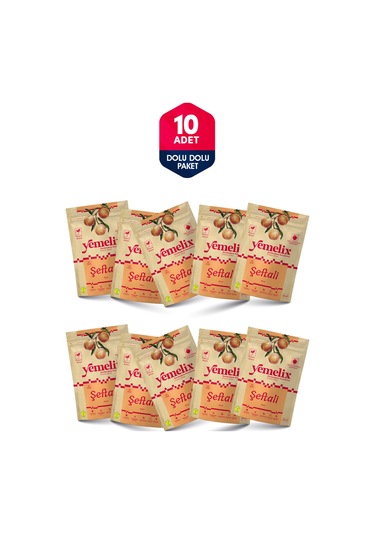 Freeze Dried 10'lu Dolu Dolu Paket Şeftali Kuru Meyve Cipsi - Dondurularak Kurutulmuş Şeftali 15gx10 150 G