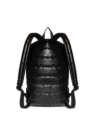 Biggdesign Moods Up Relaxed Kapitone Sırt Çantası Su Geçirmez Kumaşlı Okul Ve Laptop Çantası Siyah Siyah