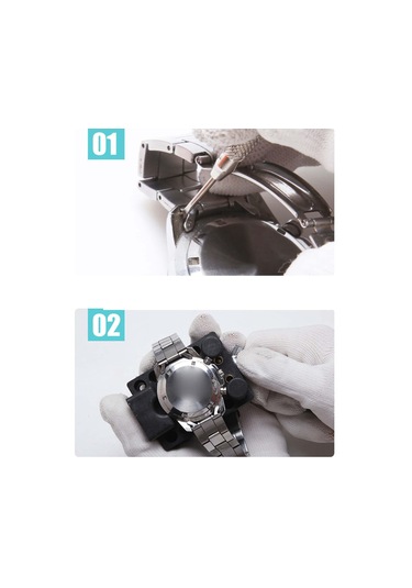 Suntek Saat Kasası Açıcı Bilyalı Set, Tutucu Alet Açma