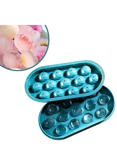 13 Bölmeli Kristal Buz Yapma Kalıbı