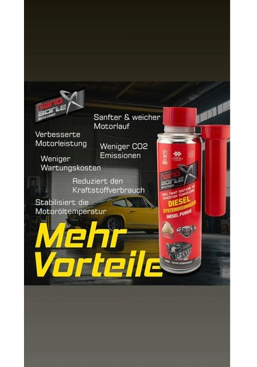 Dizel Yakıt Sistemi Ve Enjektör Temizleyici 600 Ml