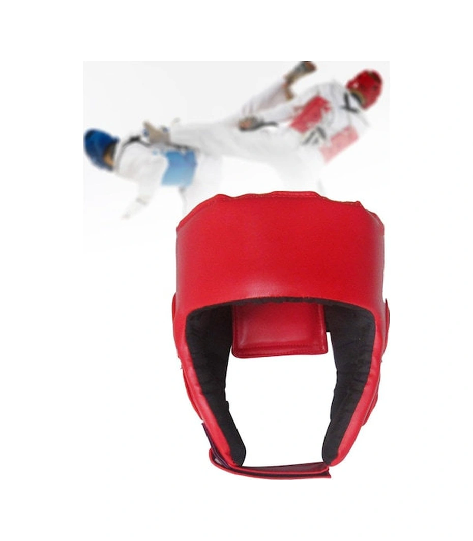 Shineyee Kırmızı Çocuklar İçin Spor Muay Thai, Boks Ve Dövüş Antrenmanı Korumalı Başlık Kırmızı
