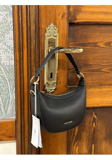 David Jones Cm7186 Kadın Siyah Omuz Çantası Çok Renkli
