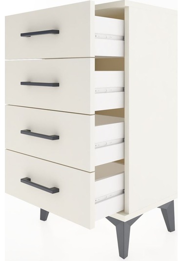 Arges Komodin 2 Raflı Tek Kapaklı 44x30x80 Aytaşı-aytaşı Aytaşı