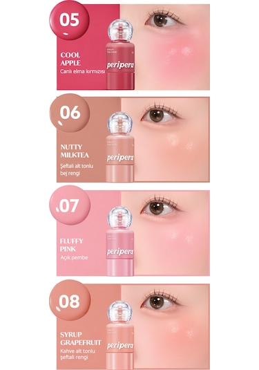Peripera Syrupy Tok Cheek 07 Fluffy Pink