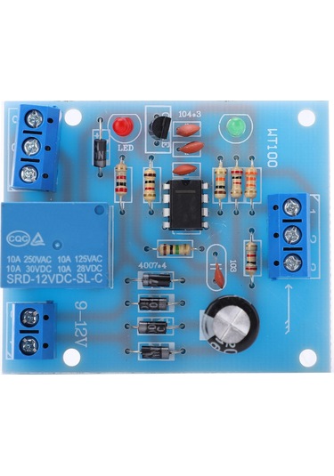 Yaozixa 9v-12v Su Seviyesi Kontrolörü Modülü - Otomatik Pompa Açma/kapatma, Yüksek Akım Röle, Evsel Tel Sensörü
