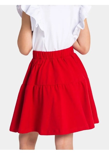 Veselyj Celovecek Anaokulu İçin Kız Çocuk Elbisesi 137551756 Kırmızı