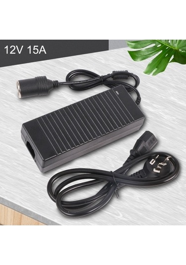 Wondernest 220v - 12v 15a Güç Dönüştürücü Araç - Ev Adaptörü Ab Fişli