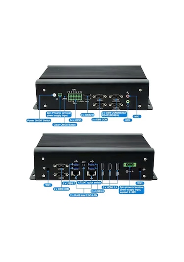 Maxwera MW1070NX i7-9750H 16 GB 256 GB SSD Free Dos Mini Pc