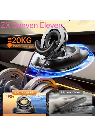 Boatshop1 Siyah 360 Derece Araba Tutucu Katlanabilir Anti Slip Adsorpsiyon Super Saglam Silikon Telefon Tutucu Tüm Telefonlar Icin