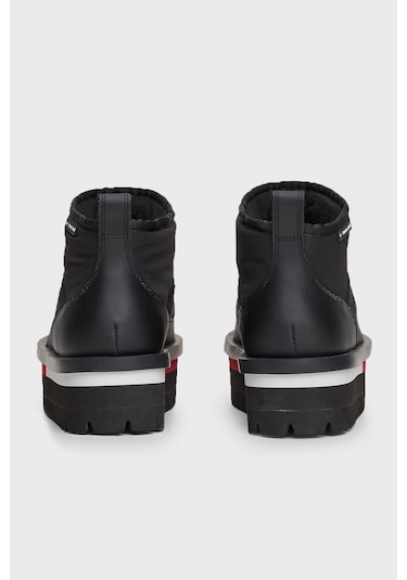 Tommy Jeans Bayan Bot En0en02689 Bds Siyah Siyah