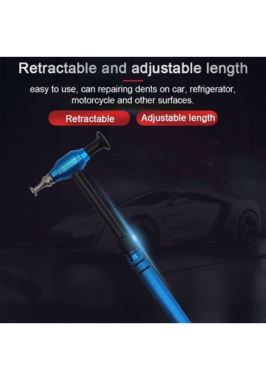 Araba Göçük Tamir Aracı Teleskopik Alüminyum Alaşımlı