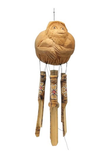 Maymun Figürlü Rüzgar Çanı