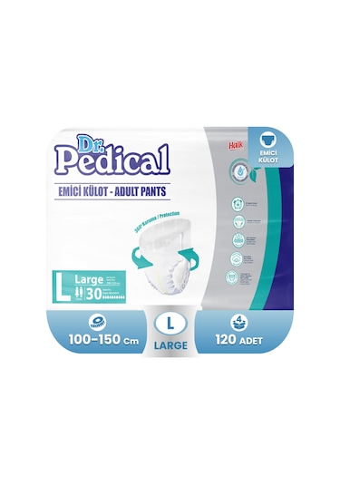 Dr. Pedical Emici Külot L-large Beden 120 Adet L