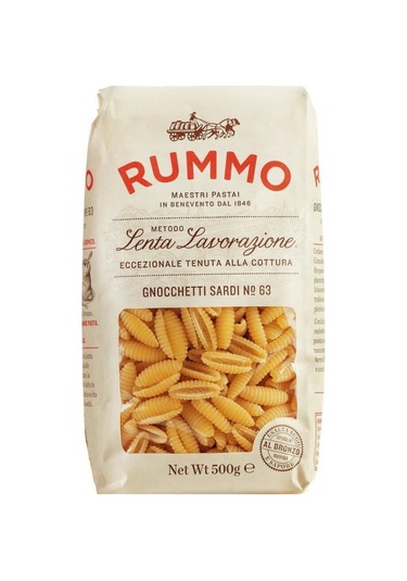 Rummo Gnocchetti Sardi No 63 Makarna 500 G