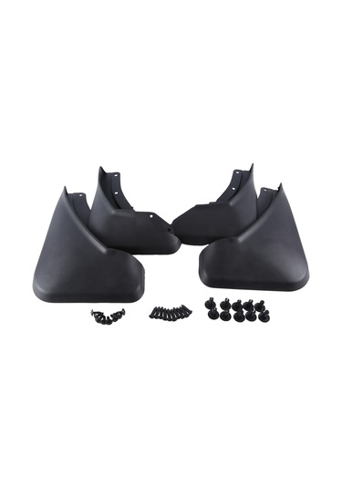 Anjiexun Araba Çamurluğu Lastik Çamurluğu Ücretsiz Matkap Montajı Araba Malzemeleri