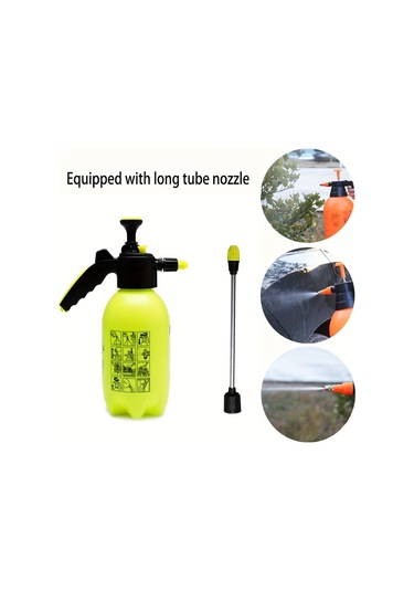 Tcherchı GQ85935 Uzun Boru Nozullu Hava Basınçlı Sulama Kabı 2 Parça Set Sarı
