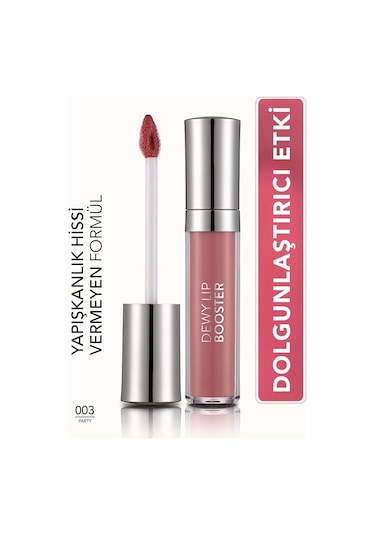 Flormar Dewy Lip Booster Dudak Dolgunlaştırıcı Gloss 003 Party