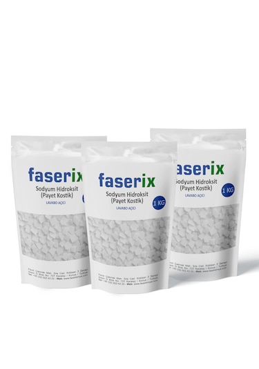 Payet Kostik Sodyum Hidroksit 3 x 1 KG