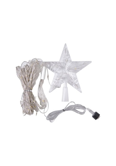 Bahçe Partileri Ve Düğünler İçin Su Geçirmez 2m X 9 Yıldızlı Noel Ağacı Işıkları B Çok Renkli