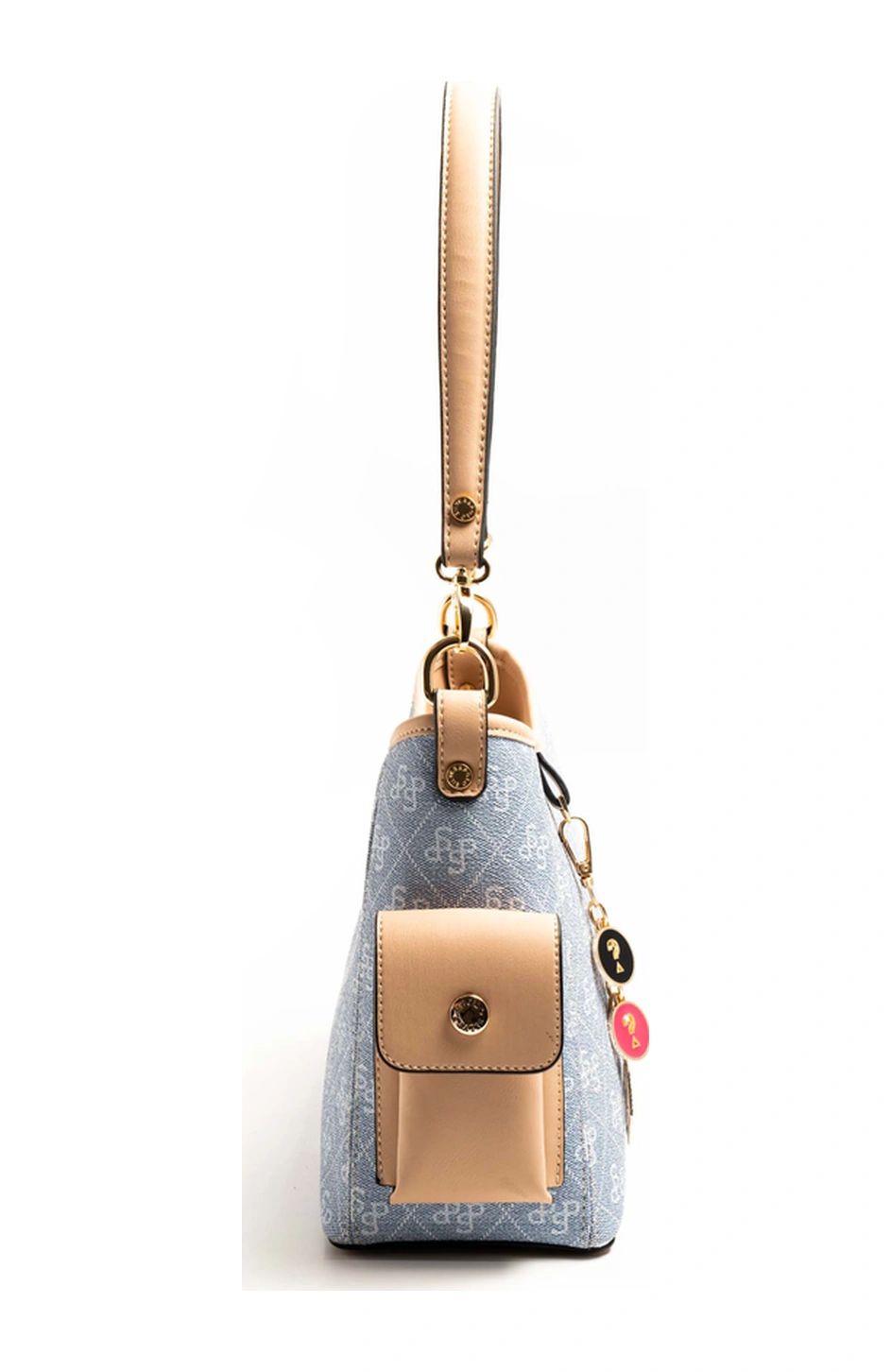 Silver Polo Kadın Omuz Çanta 1183 Mavi