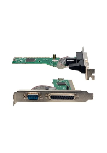 Prıge Pcı 1 Port Rs232 - 1 Port Paralel Kart