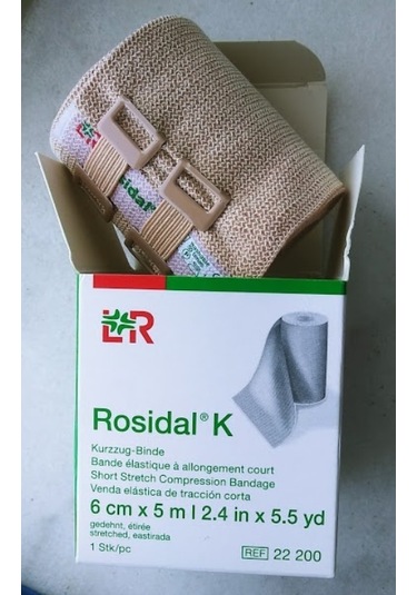 Rosidal K 6Cm X 5Mt Elastik Bandaj Kompresyon Bandajı