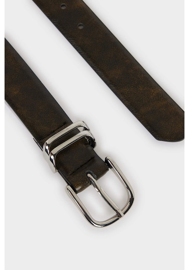 Defacto Kadın Oval Toka Suni Deri Jean Kemeri F3284axnsbn66 Kahve Defacto Kadın Oval Toka Suni Deri Jean Kemeri F3284axnsbn66 Kahve