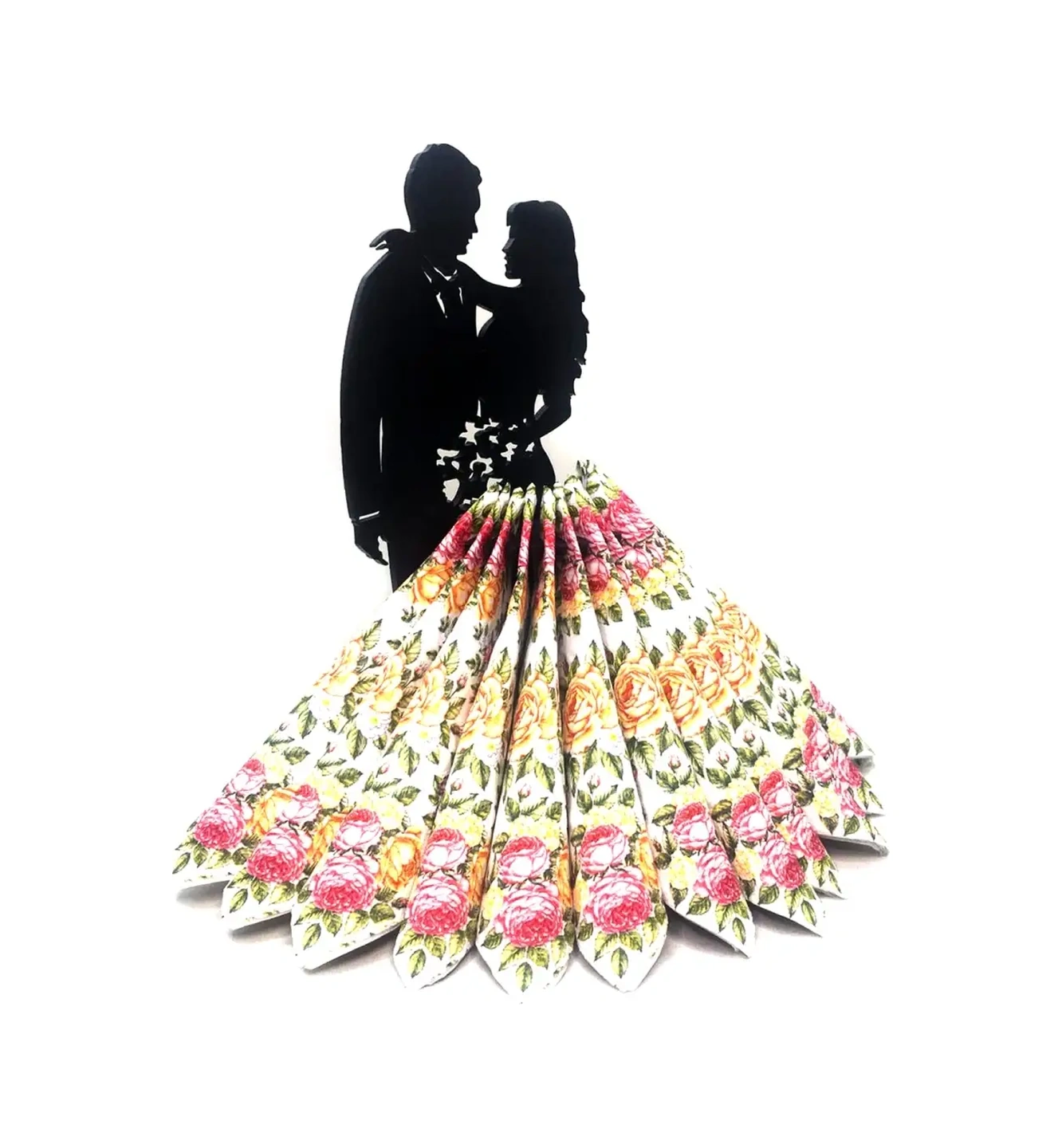 Woodm Masa İçin Ahşap Peçetelik "par" Siyah 73164506 Siyah