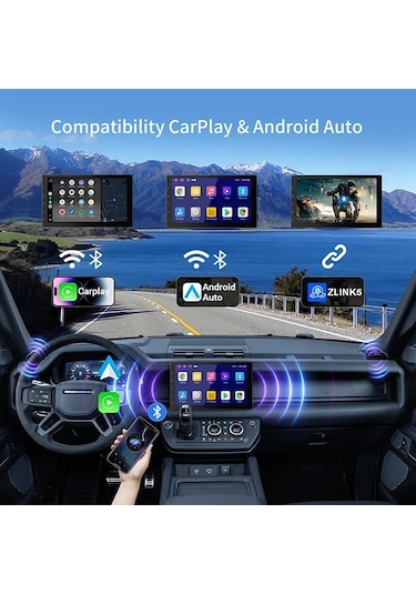 9 İnç 6+64 4k Oled Gb Android Carplay Navigasyon Multimedya Sistemi 9"