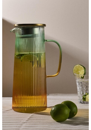 Pina Renk Harmanı Filtre Kapaklı Color Sürahi 1300ml