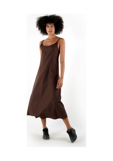 Alexandergardı İnce Askılı Midi Boy Elbise B24-005206 001