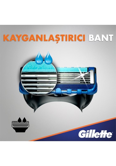 Gillette Fusion Proglide Yedek Tıraş Bıçağı 8'li Karton Ambalaj