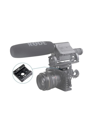 Smallrig 1241 Kafesler İçin Mikrofon Ve Işık Yuvası Siyah