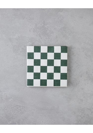 English Home Dalmata 20'li Kağıt Peçete 33x33 Cm Yeşil