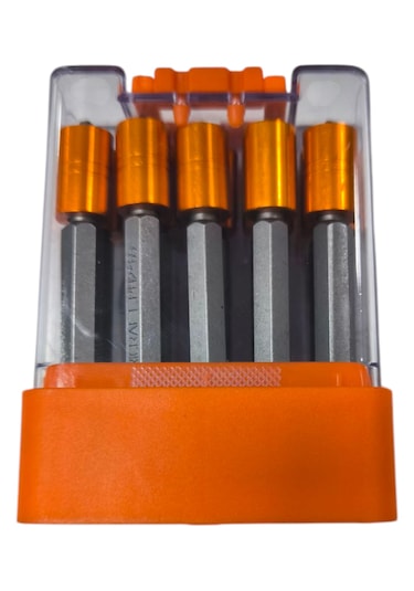 Mıknatıslı Uçlu Bits Uç Yıldız Matkap Ucu Ph2x65 10 Adet