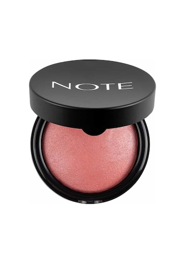 Note Cosmetics Cosmetics Baked Allık 06 Hot Rose Işıltılı Highlighter