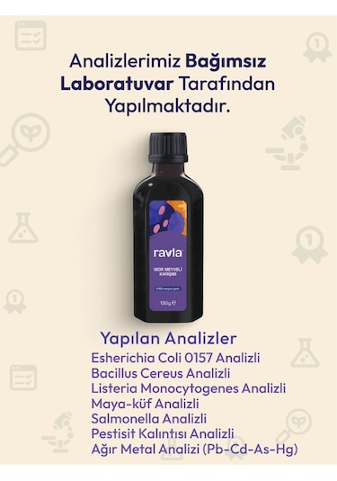 Ravla Mor Meyveli Karışım - 130g