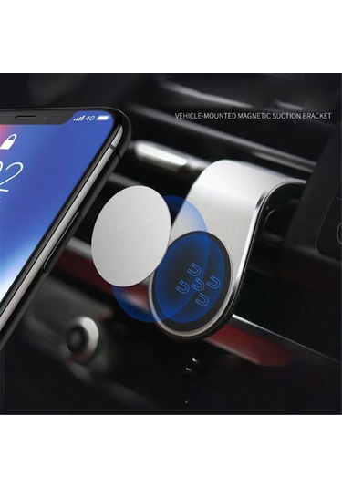 Suofeng F3 Sıcaklık Damlacığı Magneetik Telefon Tutucu - Sıkıca Tutar, Kolay Kurulum, Sürüş Güvenliği Sağlar - Siyah