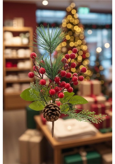 Yılbaşı Ağaç Süsleri Koleksiyonu-kozalaklı Kokinalı Ağaç Süsü