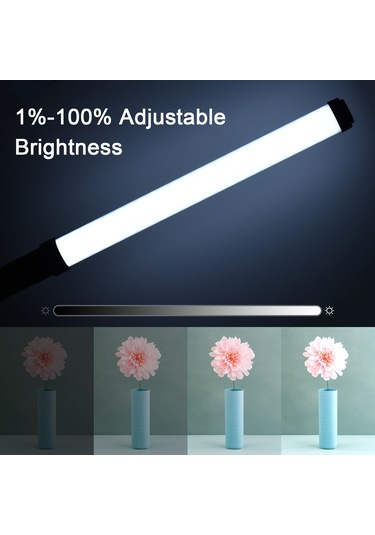 Andoer D3 Elde Taşınabilir Rgb Led Video Işık Tüpü Siyah Siyah