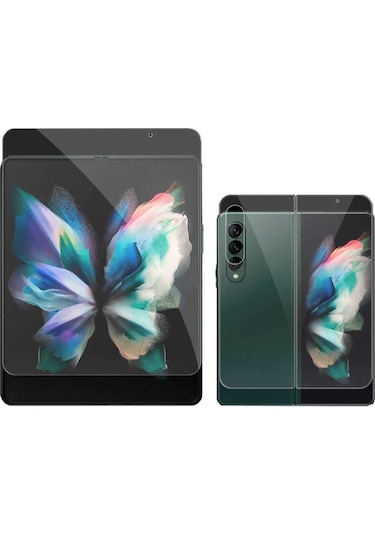 Samsung Galaxy Z Fold 4 5G Ekran Ve Kasa Koruyucu Pet Cam 360 1Adet Istiyorum