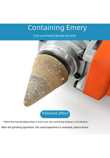 Yunboo Cunxing Taş Oyma Testere, Yeşil Silisyum Karbür, Keskin Uçlu, Konik, Bullet Kafa, 100 Orta Zımpara, Hassas Taş Heykel, Polisaj, Kolay Kullanım