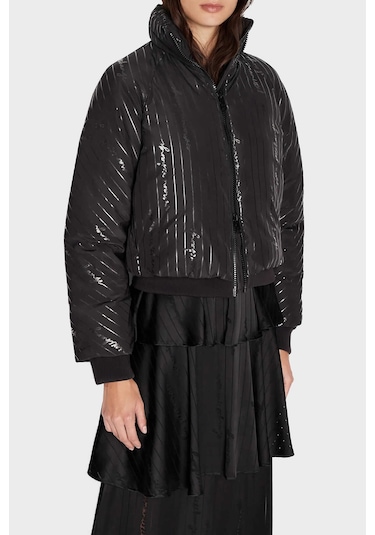 Armani Exchange Armani Kadın Mont Siyah