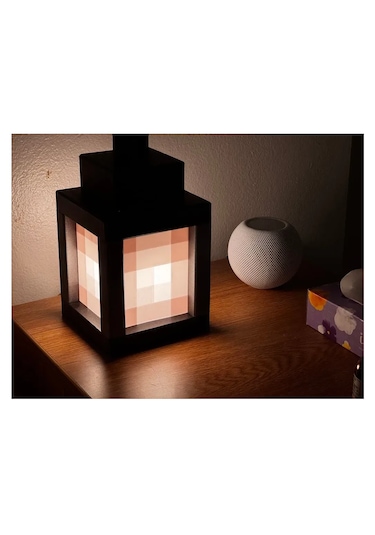 Minecraft Lantern Siyah