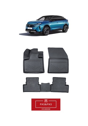 Peugeot 3008 2017 Model 5d Havuzlu Paspas Seti