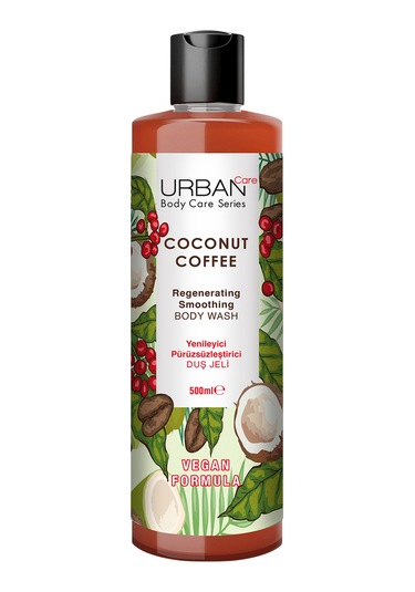Urban Care Coconut Coffee Yenileyici ve Pürüzsüzleştirici Duş Jeli 500 ML